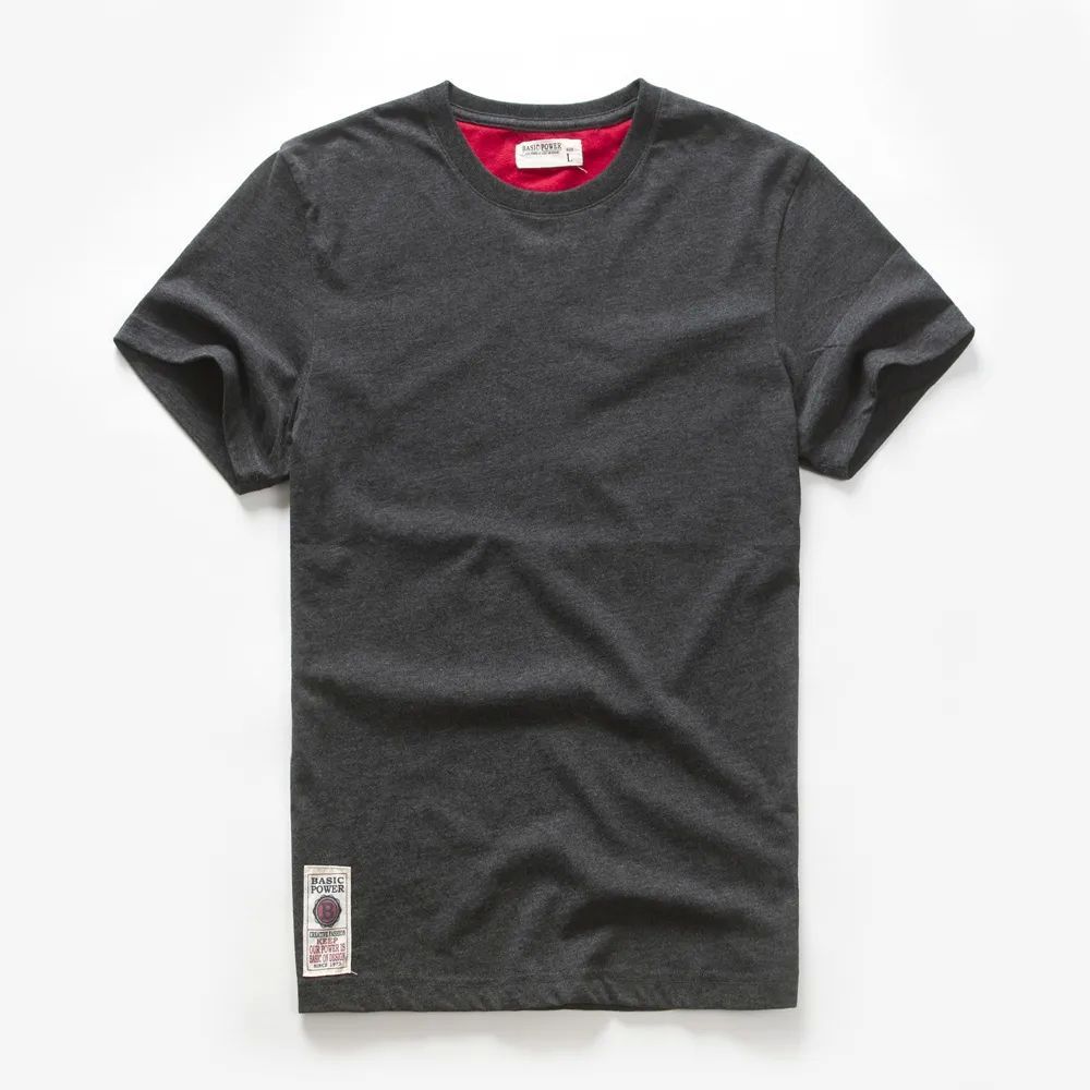 B & J Florist Supply Linwood - Men's Cotton T-Shirt Color Casual Neck