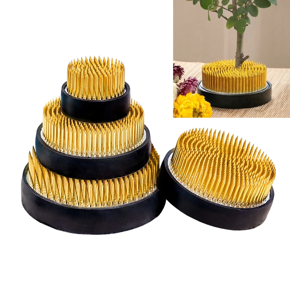 Round Ikebana Kenzan Flower Fr - огляд і ціна Flower Frog Pin