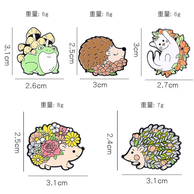Creative Plants Flowers Animal - огляд і ціна Flower Frog Pin