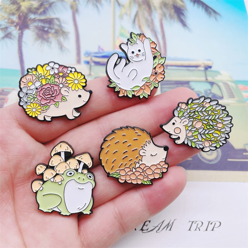 Creative Plants Flowers Animal - огляд і ціна Flower Frog Pin