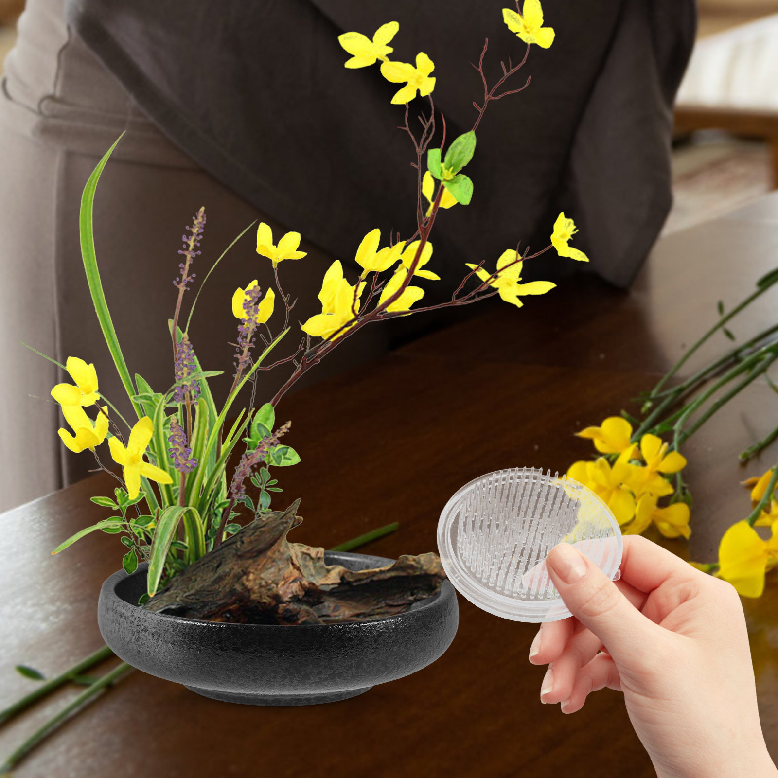 Premium Suction Cup Flower Fro - огляд і ціна Flower Frog Pin