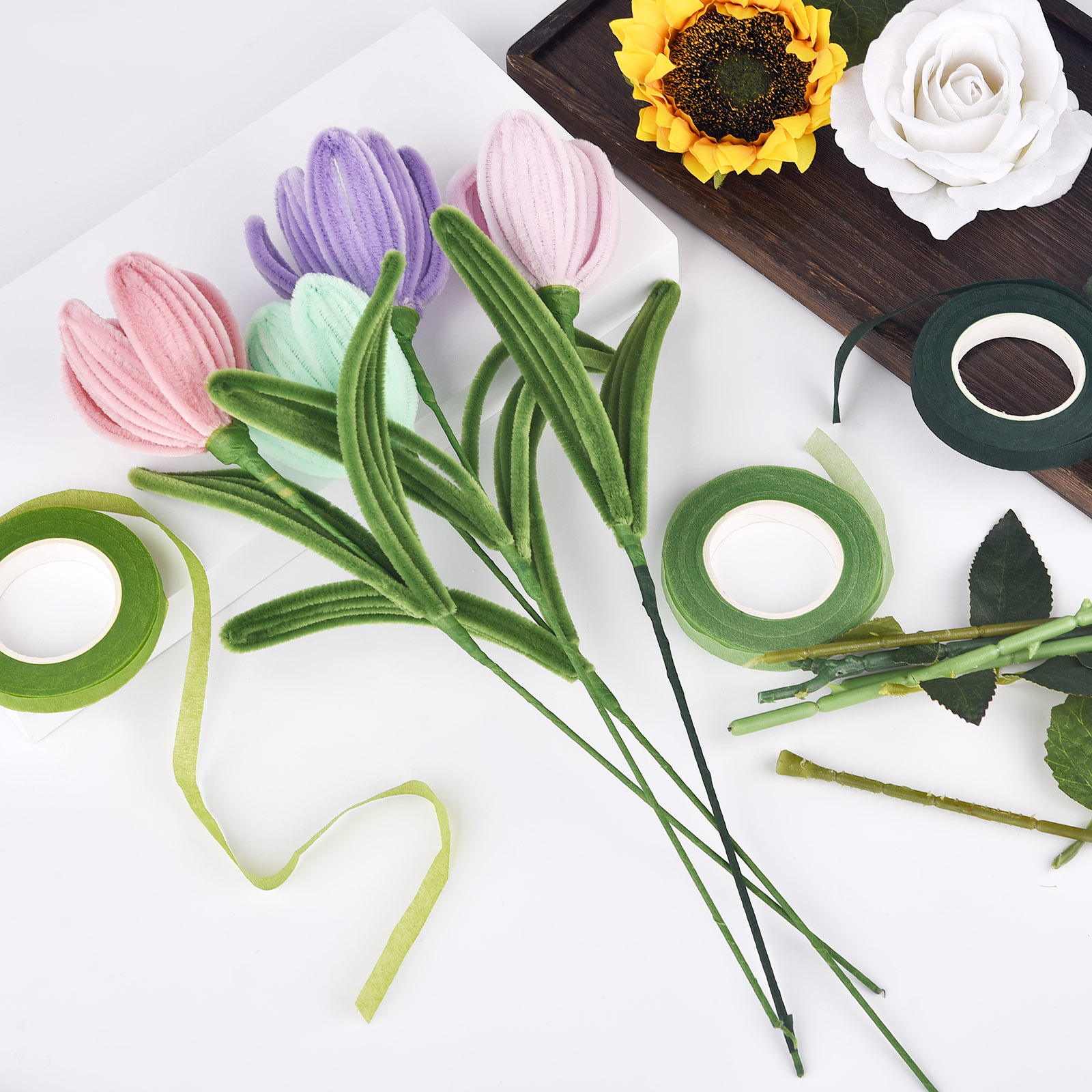 30yards Floral Stem Tape Corsa - огляд і ціна Supply For Florist
