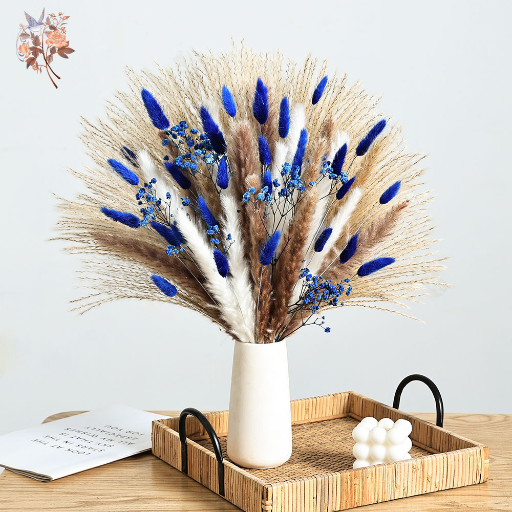 70 Stem Blue Fluffly Rabbit Ta - огляд і ціна Supply For Florist