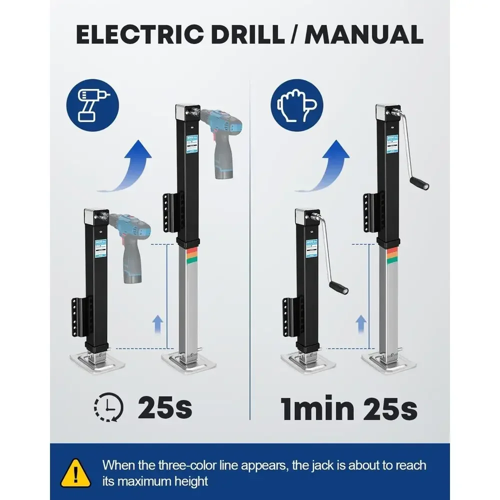 8000 lbs Trailer Jack Heavy Du - огляд і ціна B & J Florist Supply Linwood