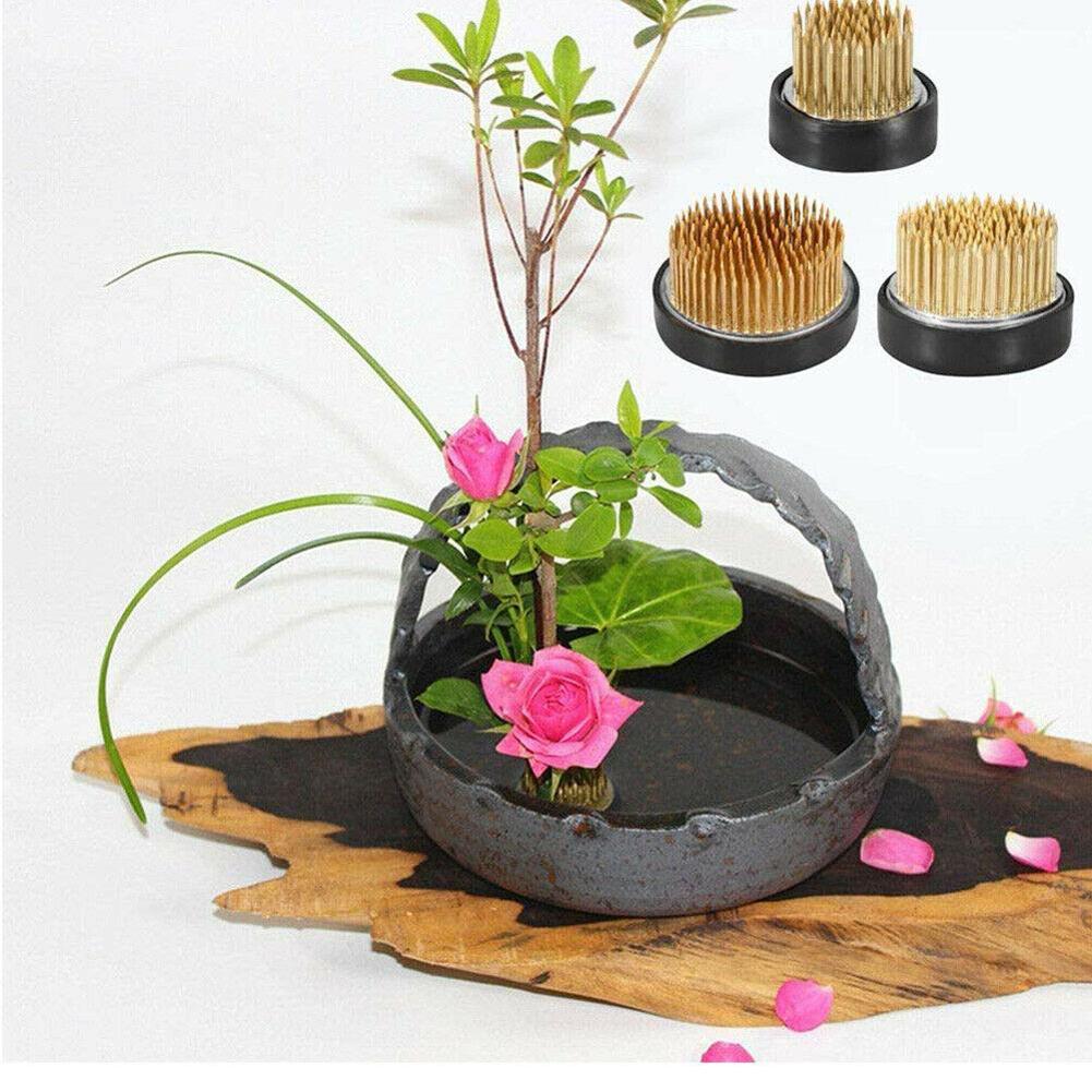 Round Ikebana Flower Frog With - огляд і ціна Flower Frog Pin