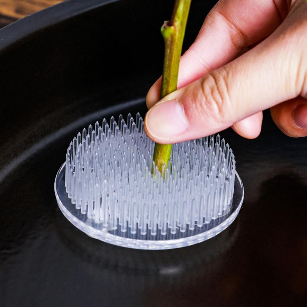 2PCS Round Ikebana Plastic Flo - огляд і ціна Flower Frog Pin