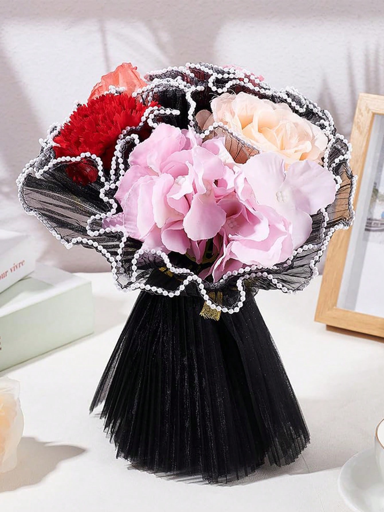 4Yards Faux Pearl Edge Flower  - огляд і ціна Supply For Florist