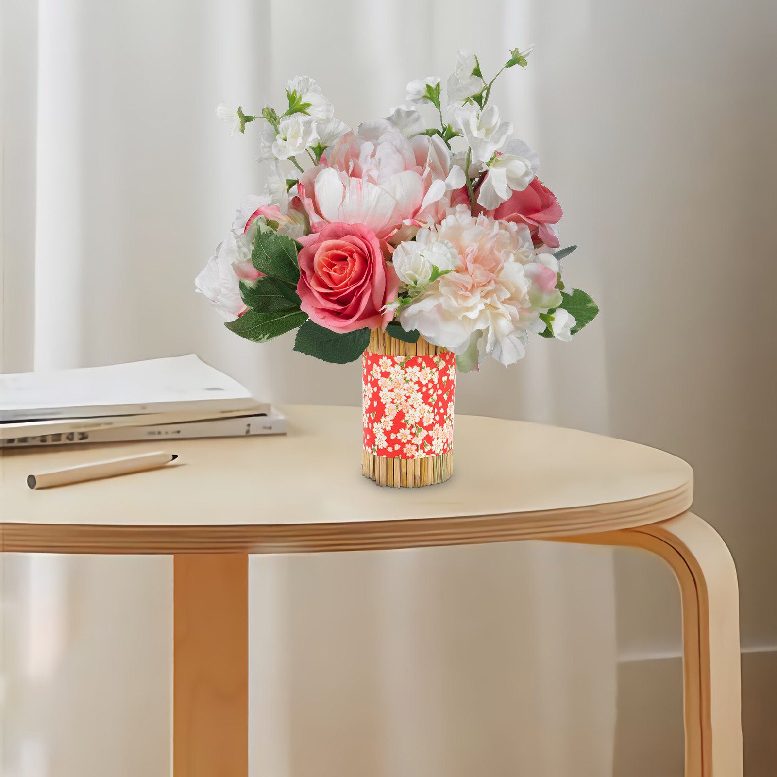 Straw Craft Decorative Vase Dr - огляд і ціна Supply For Florist